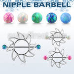 opnp103 sun shaped nipple shield w 5mm synthetic opal balls