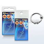 pksc5 non piercing 925 sterling silver nose clip with 2mm ball