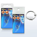 pksc6 non piercing 925 sterling silver nose clip with 2mm ball