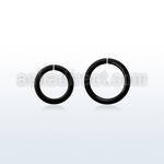pvd plated surgical steel seamless ring   14g (1.6mm)
