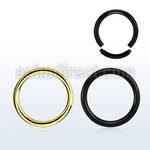 segt12 black pvd 316l steel segment ring diameter 10 16mm