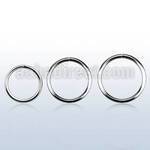 sel20 high polished 316l seamless steel ring diamter 6 12mm