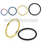 selt20 pvd plated 316l steel ring diameter 6mm 10mm