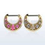 sepi16 cz septum clicker with oval cz 316l steel closure bar