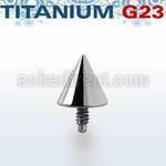 tacn4 4mm cone titanium g23 dermal anchor for base plate