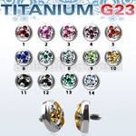 tafr5d 5mm titanium g23 dermal anchor w clear ferido