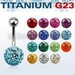 ubnfr10 titanium g23 banana w steel 10mm ferido ball