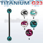 utinfr5c black titanium industrial w 5mm multicrystal zebra ball
