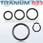 utsg14 anodized titanium g23 segment ring in 14g 1 6mm