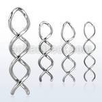 wrb steel wire twist taper size 16g to 10g