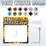 wsczm1 14kt white gold nose screw w a 1.5mm round cz stone