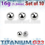 xubal2 titanium g23 2mm balls 10pcs