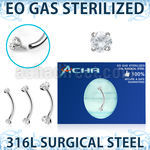 zbne2czin sterilized steel banana 16g cz internal