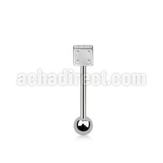 bbsdi barbell lengua acero quirurgico dado acero 5mm bola acero 5mm 16mm venta