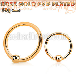 bcrtt18s aro bola presion acero quirurgico pvd oro rosa 1mm bola 2 5mm venta