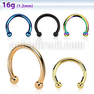 cbetb2 barbell circular acero quirurgico anodizado bolas 2mm distribuidor