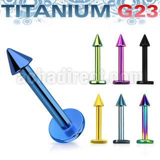 utlbcn25 labret titanio g23 anodizado conos 2 5mm venta