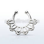 agsepd3 falso septum plata 925 1mm hoja india 12mm venta
