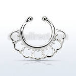 agsepd8 falso septum plata 925 1mm amplio indio 12mm distribuidor mayorista