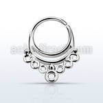 agsepv1 aro septum plata 925 1mm indio 8mm distribuidor