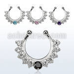 agsepz1x falso septum plata 925 1mm zirconia 3mm medio rodeada por zirconia claras 2mm 12mm distribuidor