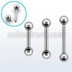 bbebin barbell ceja acero quirurgico bolas 3mm rosca interna distribuidor mayorista