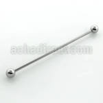 bbindl barbell industrial acero quirurgico extra largo bolas 5mm 52mm distribuidor