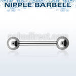 bbnpg barbell pezon acero quirurgico bolas 5mm venta