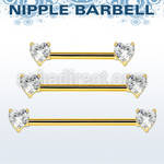 bbnptt2z distribuidor barbell pezon acero 316l anodizado oro rosa zirconitas s redondas 5mm hecho laton oro rosa venta por mayor