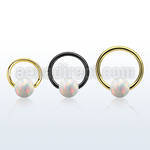 bcrt18o6 aro bola presion acero 316l pvd 1mm bola cierre 6mm opalo sintetico mayorista