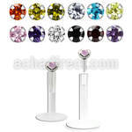 bilbzs labret bio flexible transparente zirconita redonda 1 5mm distribuidor