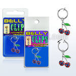 blcp504 piercing falso clip ombligo cerezas s pintadas colores bandera confederada 1 pieza distribuidor