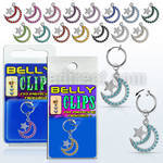 blcp723 clip ombligo falso estrella luna cristal rodio 1 pieza distribuidor