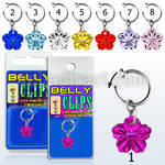 blcpt101 clip ombligo falso flor acrilica 1 pieza distribuidor