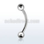 bneb4 banana ceja acero quirurgico bolas 4mm mayorista