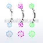 bnedxw banana ceja acero quirurgico bolas 3mm acrilico estrella 516 8mm distribuidor mayorista