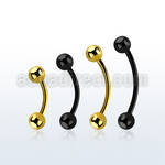 bnet20b banana ceja acero quirurgico anodizado bolas 3mm distribuidor mayorista