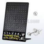 brmch distribuidor mayorista piercings oreja plata esterlina 925 esmalte cereza tablero 60 pares distribuidor