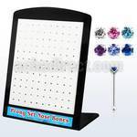 brnbpm display 120 piercing nariz hueso plata esterlina 925 0 6mm cristal redondo 1 5mm al por mayor