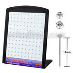 brnymc10 925 sterling silver nose studs round crystal tops
