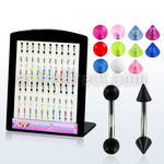 bruv3b display 60 bananas ceja bolas conos reactivo uv 3mm 8mm venta