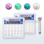 bxbop1 caja 36 piercing nariz hueso acero quirurgico 1mm opalos sinteticos redondos 1 5mm mayorista