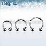 cb18b3 barbell circular acero quirurgico 1mm bolas 3mm mayorista