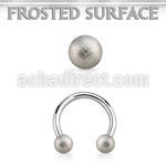 cbefo3 barbell circular acero quirurgico bolas acero esmerilado 3mm distribuidor