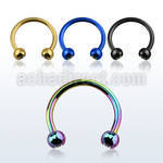 cbet2c banana ceja acero 316l anodizado bolas joya bisel 3mm distribuidor mayorista