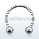 cbg barbell circular acero quirurgico bolas 5mm distribuidor mayorista