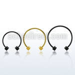 cbmtdi5l barbell circular diametro acero 316l anodizado dados 5mm usar como arete venta