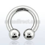 cbr4 barbell circular acero quirurgico 5mm bolas 8mm rosca interna distribuidor mayorista
