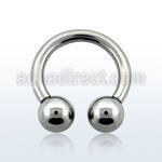 cbr8g barbell circular acero quirurgico 3mm bolas 8mm rosca interna 12mm 16mm venta