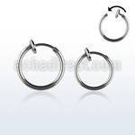 clpx par piercings clip falsos resorte vendido paquete distribuidor